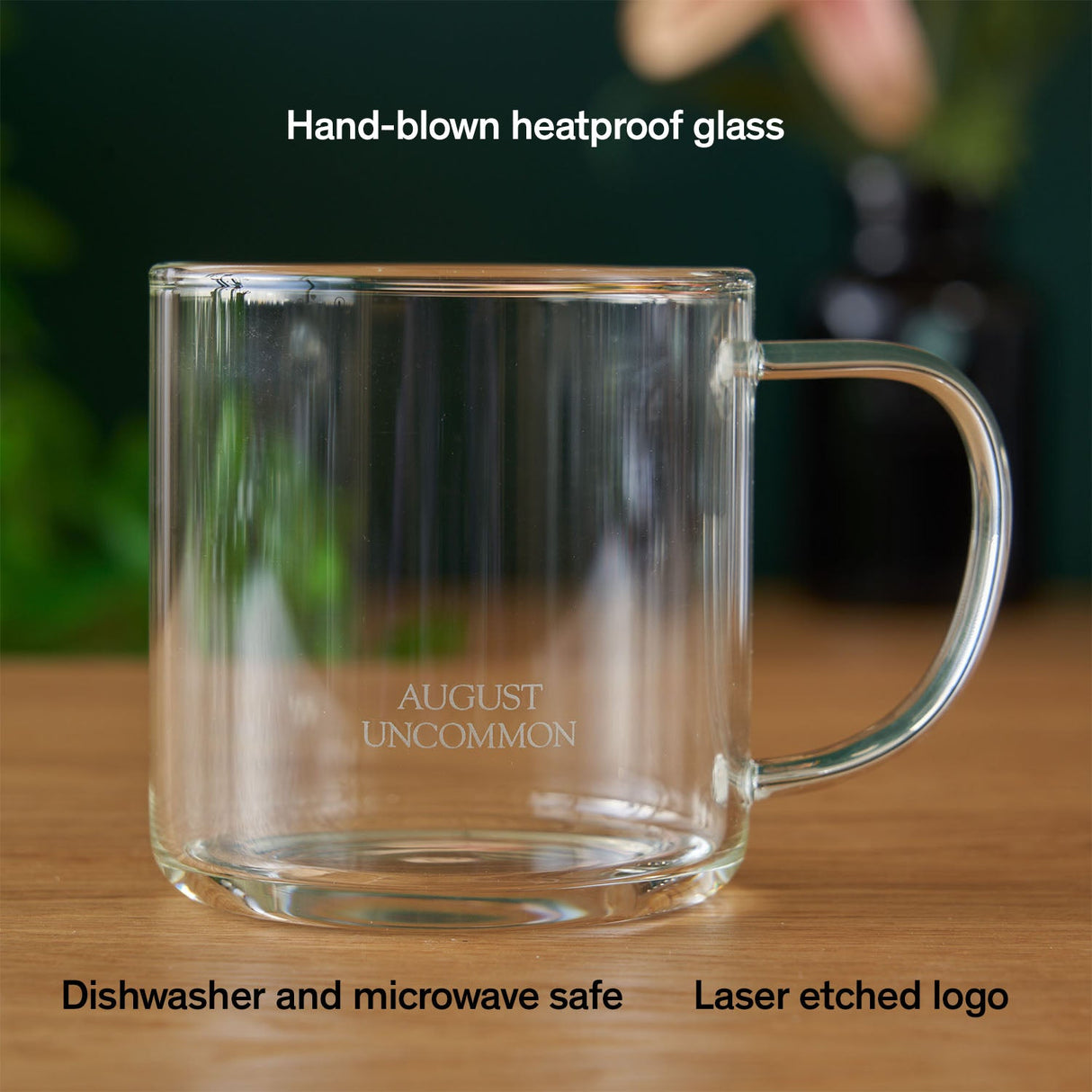 Glass Mug - Clear Elegance