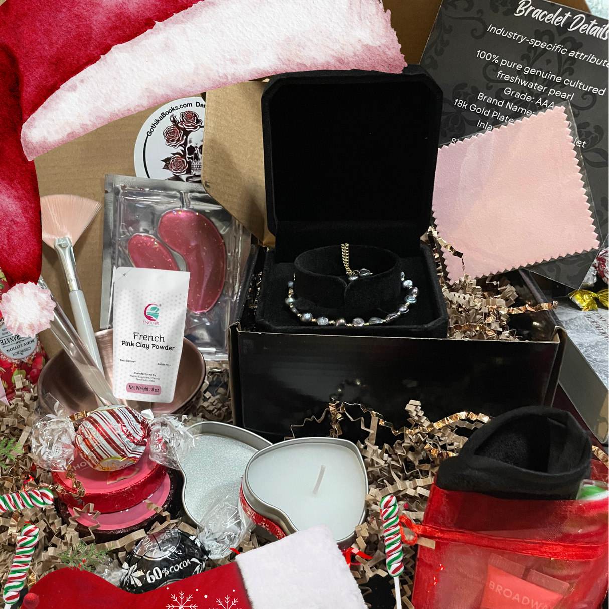 Luxury Spa Christmas Dark & Spicy Book Lovers Gift Box