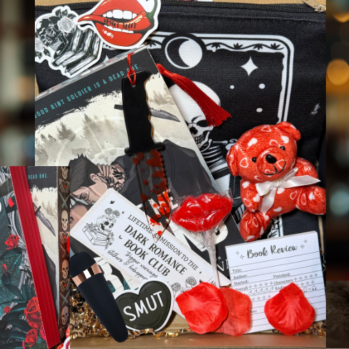 Special Edition Dark Romance Book Box - Sprayed Edges - Choose Your Theme - Dark Romance Crates