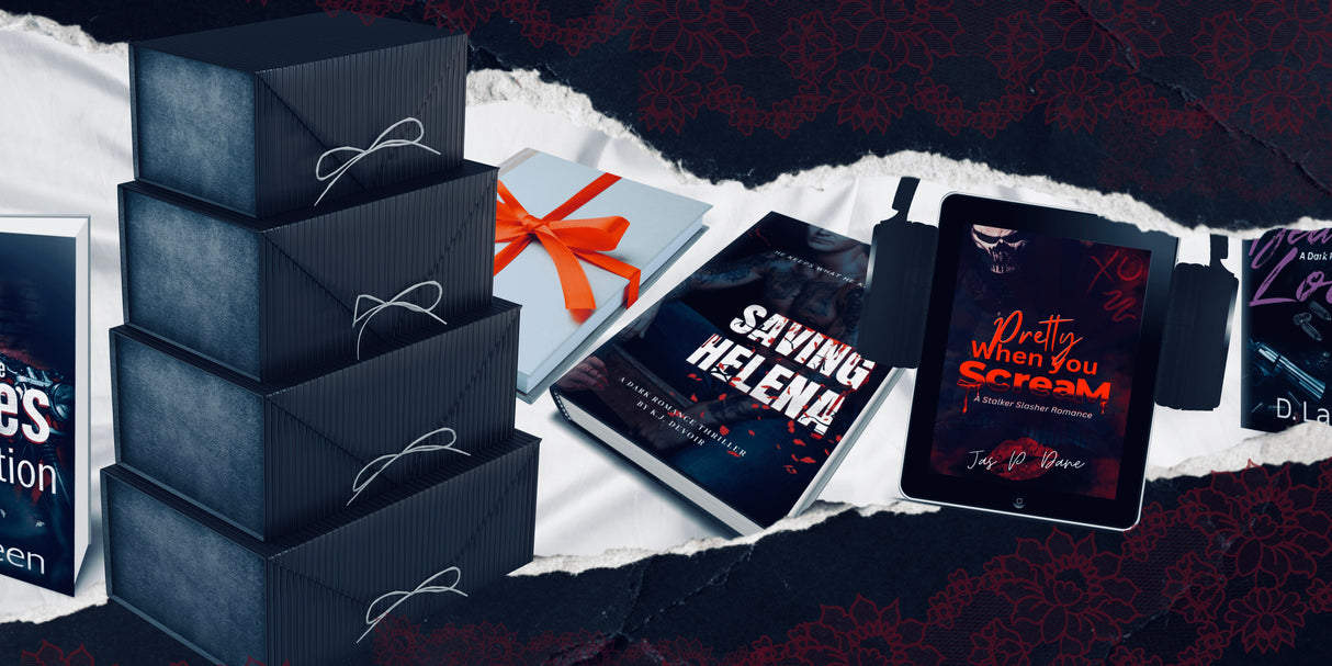 Half-a-Foot of Dark Romance books, oh my!