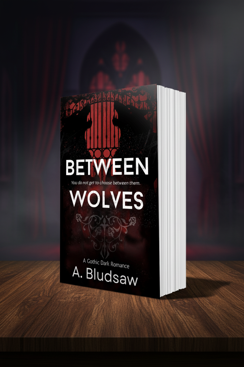 Between Wolves- Gothic dark romance (paperback)
