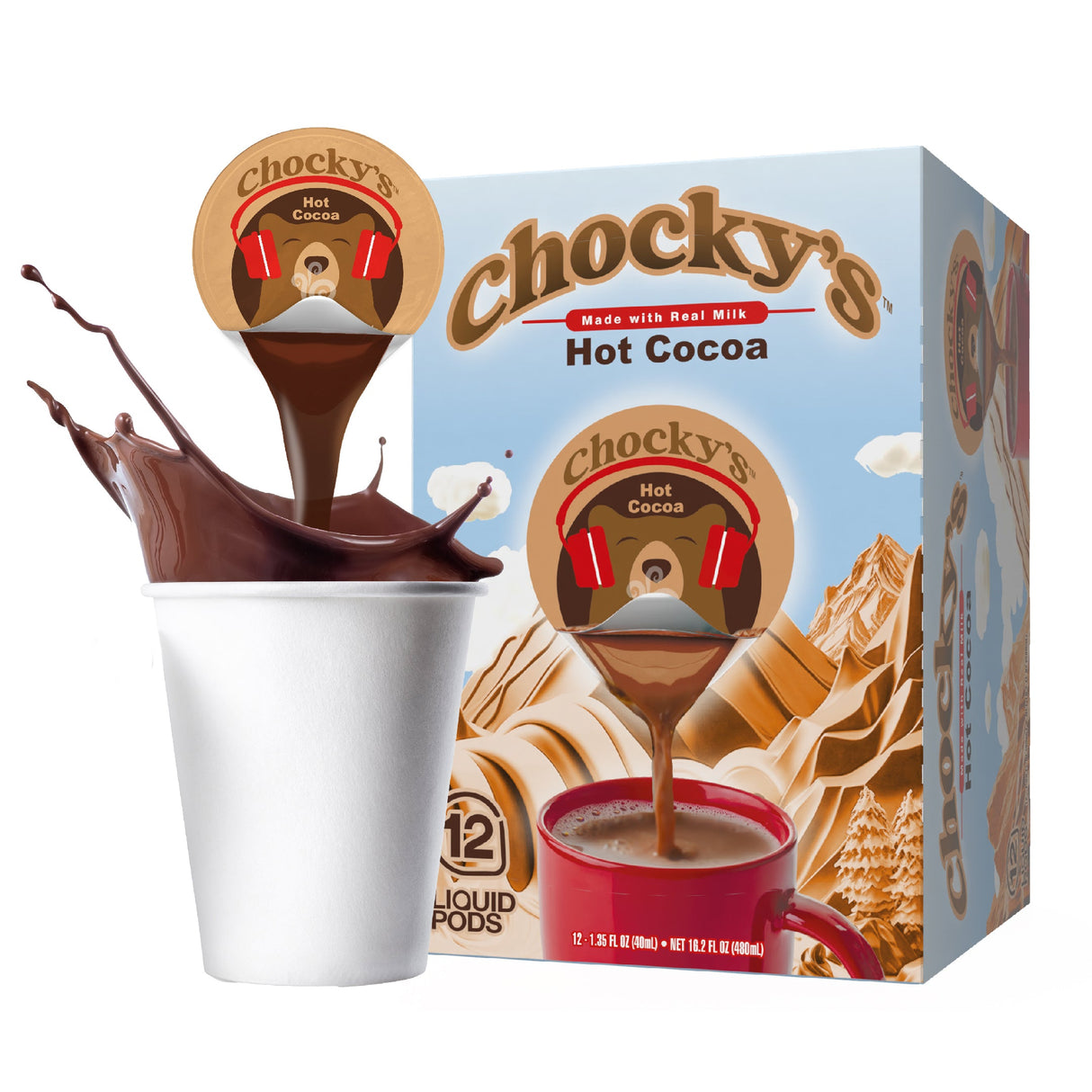 Chocky's Hot Cocoa - Made with Real Milk