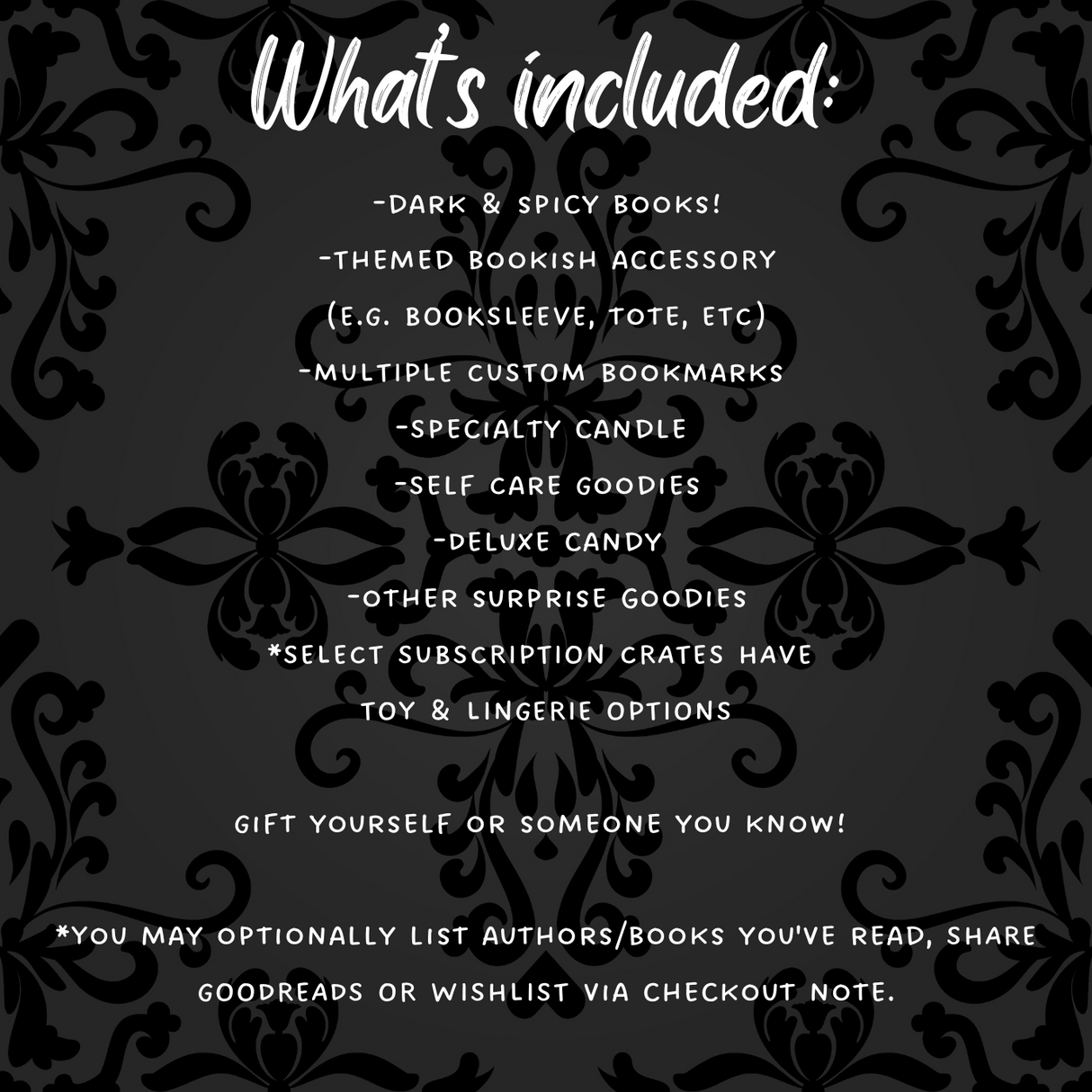 Blind Date w/ a Signed dark romance paperback - Dark Romance Crates