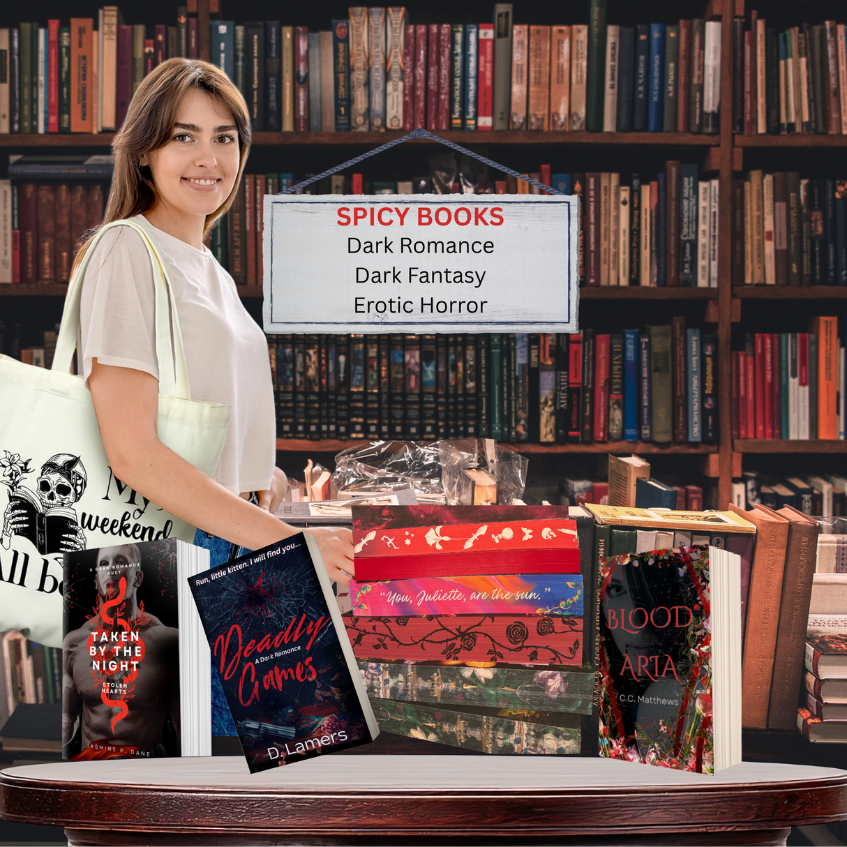 Wholesale Dark Romance Books & Merch