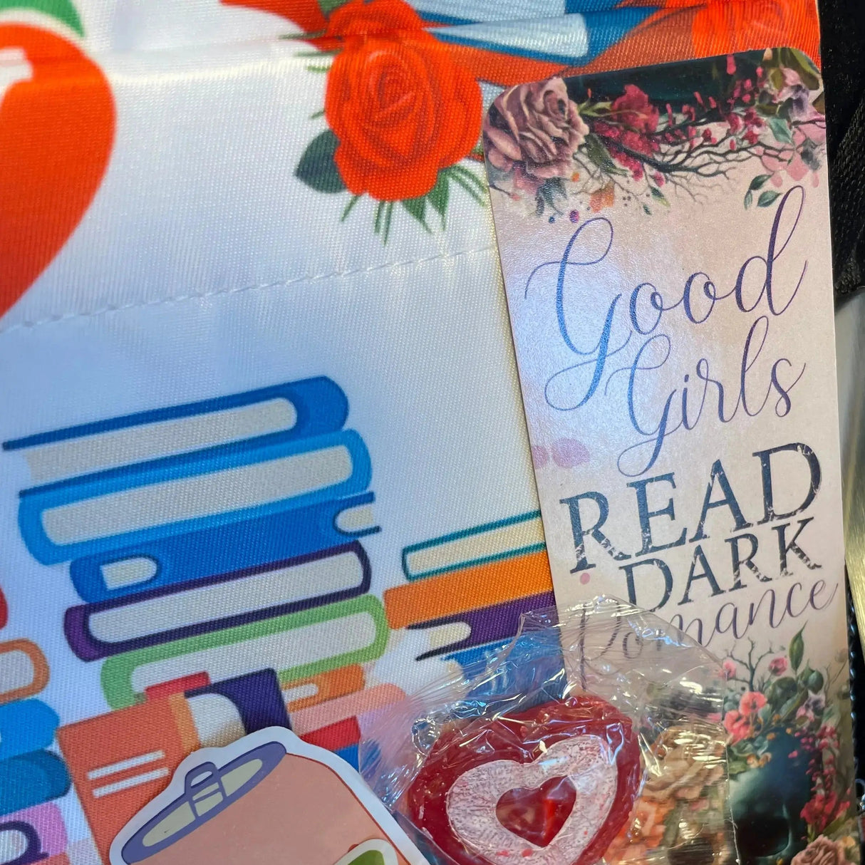 All a Girl Needs Smut Bundle. Dark & Spicy books + themed custom merch. Gift-wrap options. Dark Romance Crates