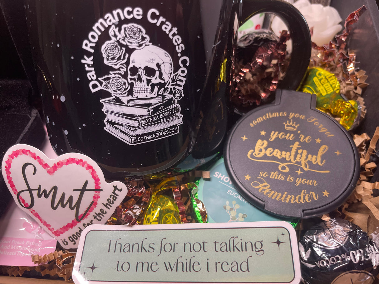 Books & Coffee Dark Romance Book Box - Dark Romance Crates