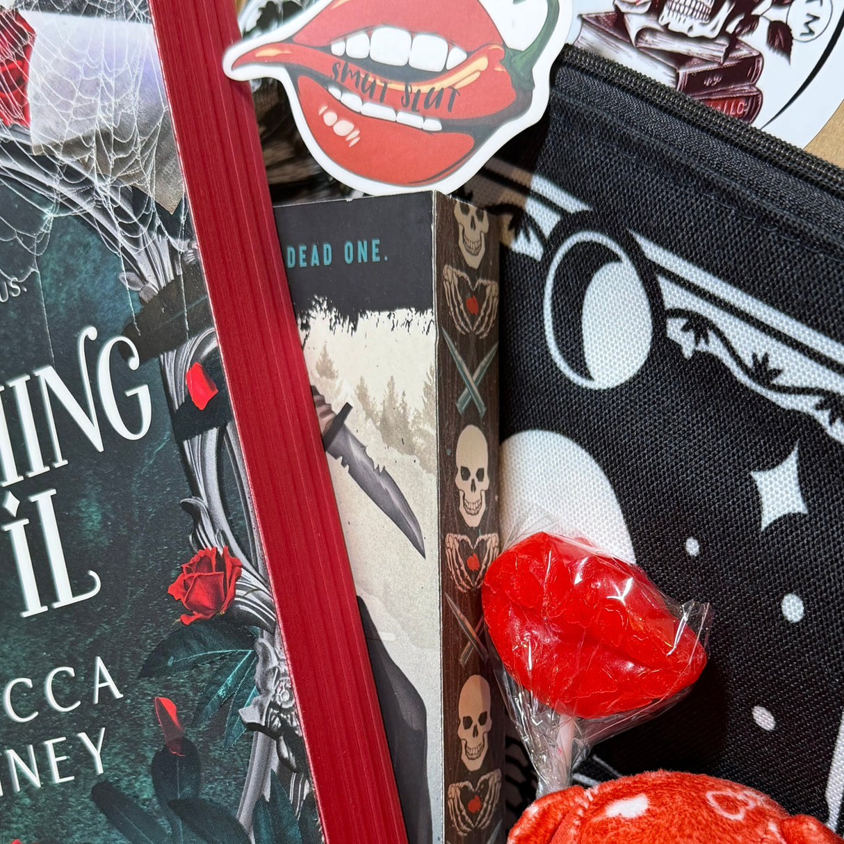 Special Edition Dark Romance Book Box - Sprayed Edges - Choose Your Theme - Dark Romance Crates