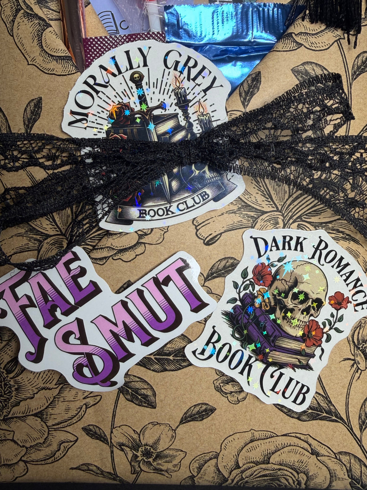 Dark Smut Blind Date Book, Sleeve & Candle Set