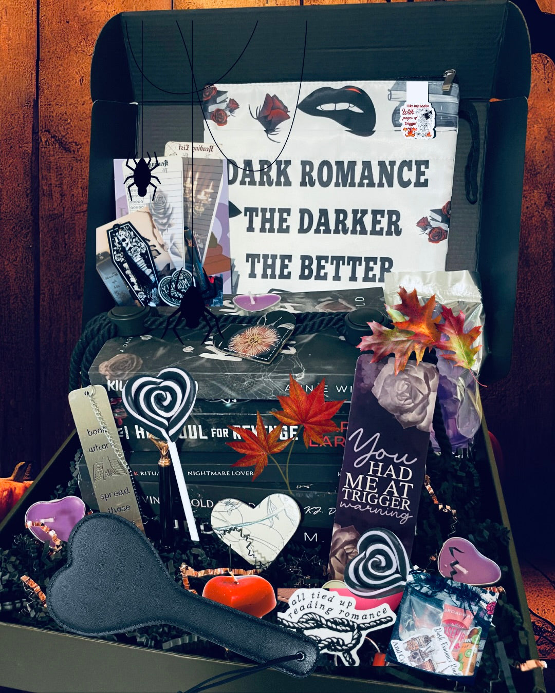 Dark Romance Bookmarks: Skulls (see bulk rate)