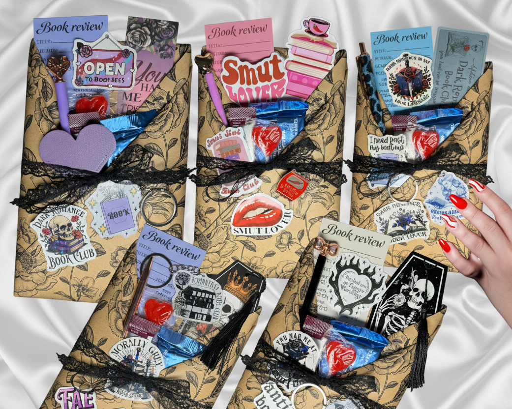 Dark Smut Blind Date Book, Sleeve & Candle Set