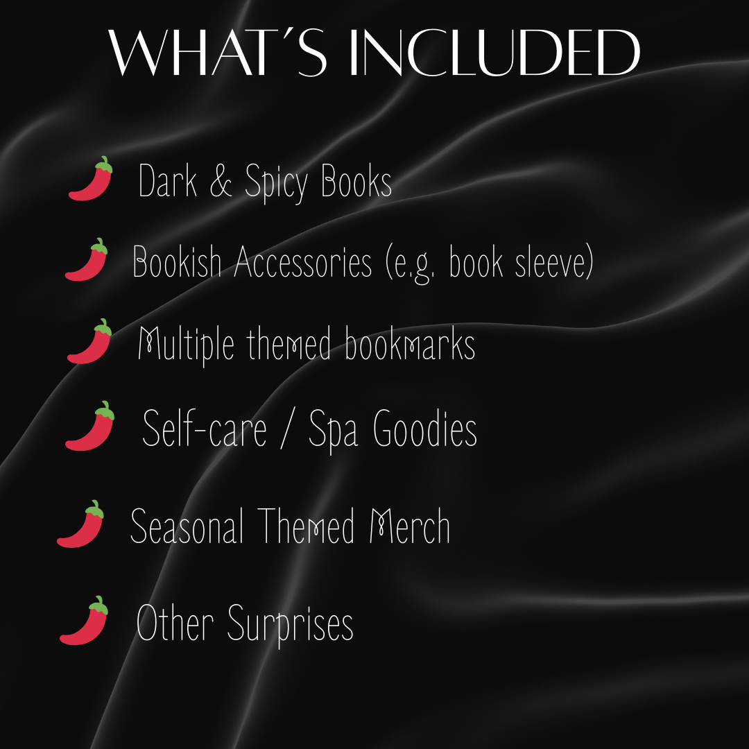 Books & Coffee Dark Romance Book Box - Dark Romance Crates