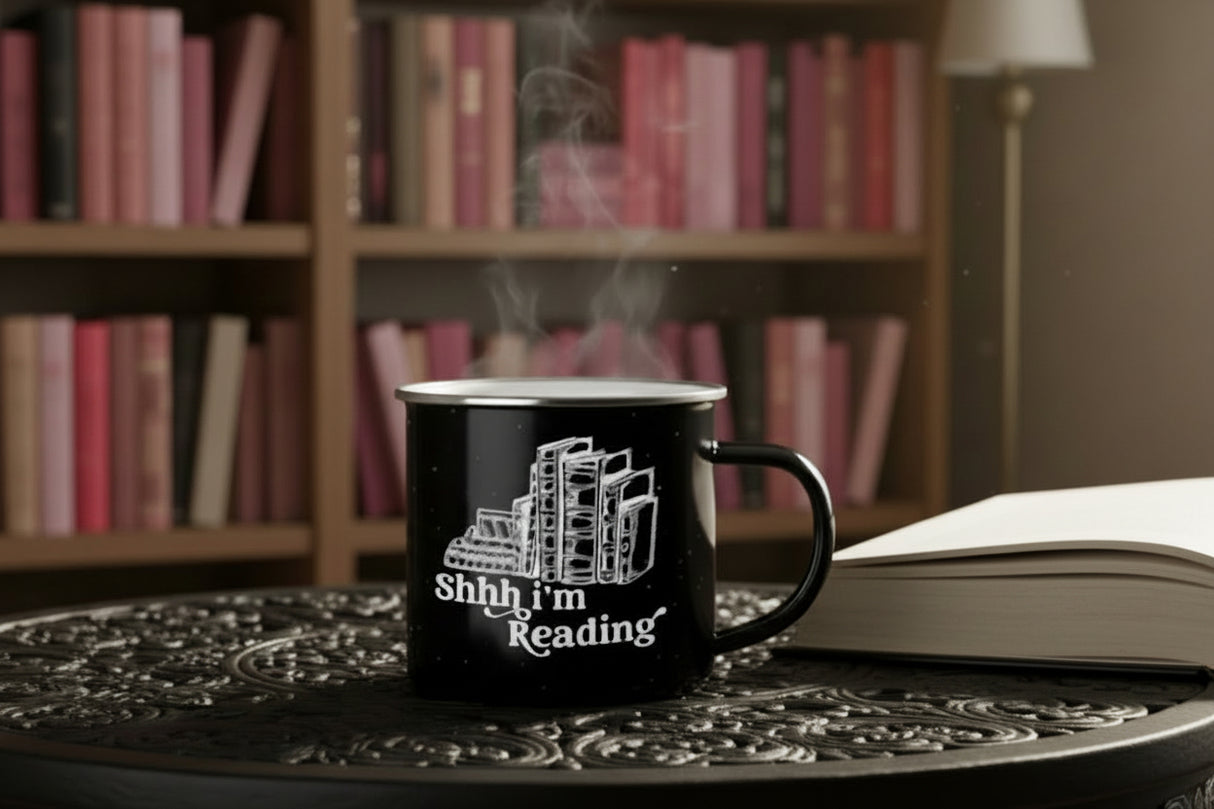 Black & Bookish Dark Romance Drink Cups