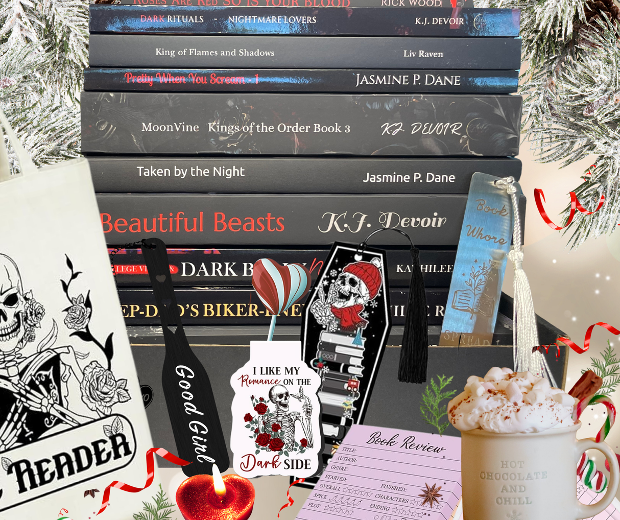 Wholesale Dark Romance Books-by-the-Foot