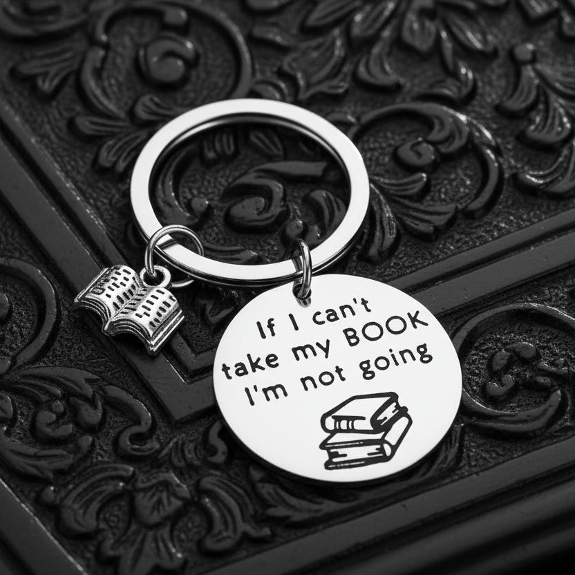 Book Lover Keychain Gift (see bulk rate) - Dark Romance Crates