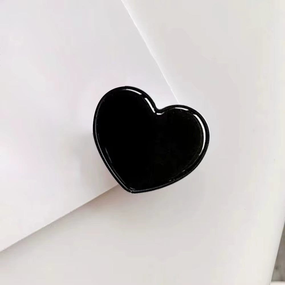 Heart Phone Grip E-Reader Holder (black. see bulk rate)
