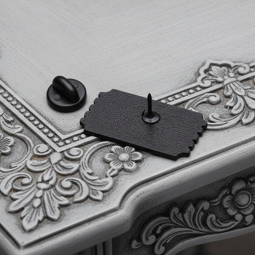 Retro Smut Pin lapel brooche (see bulk rate) - Dark Romance Crates