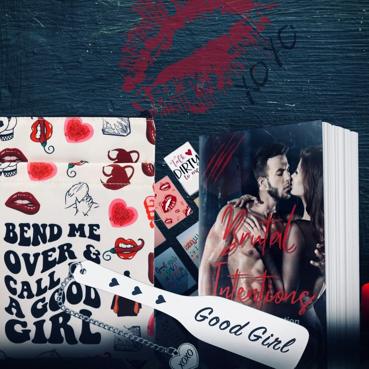 Good Girl's Erotica Crate: spicy books + bookish merch (optional toys). Subscribe & Save! Dark Romance Crates