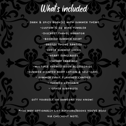 Dark Romance Gift Basket