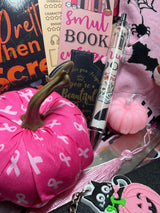 Pink Halloween Dark Romance Box w/ toy - October breast cancer awareness month (5% proceeds goes to charitable donation to ACS)