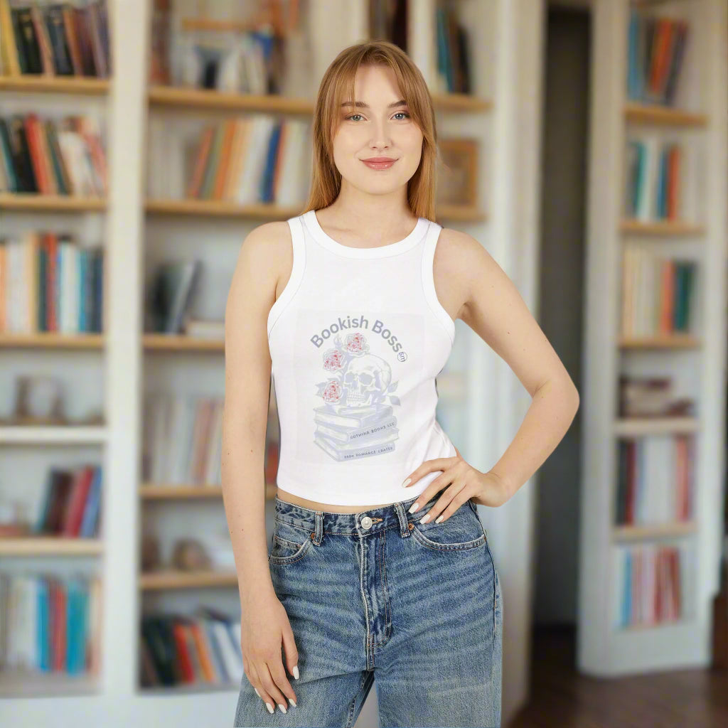 Women's Bookihs Summer Tank Top - Dark Romance Crates