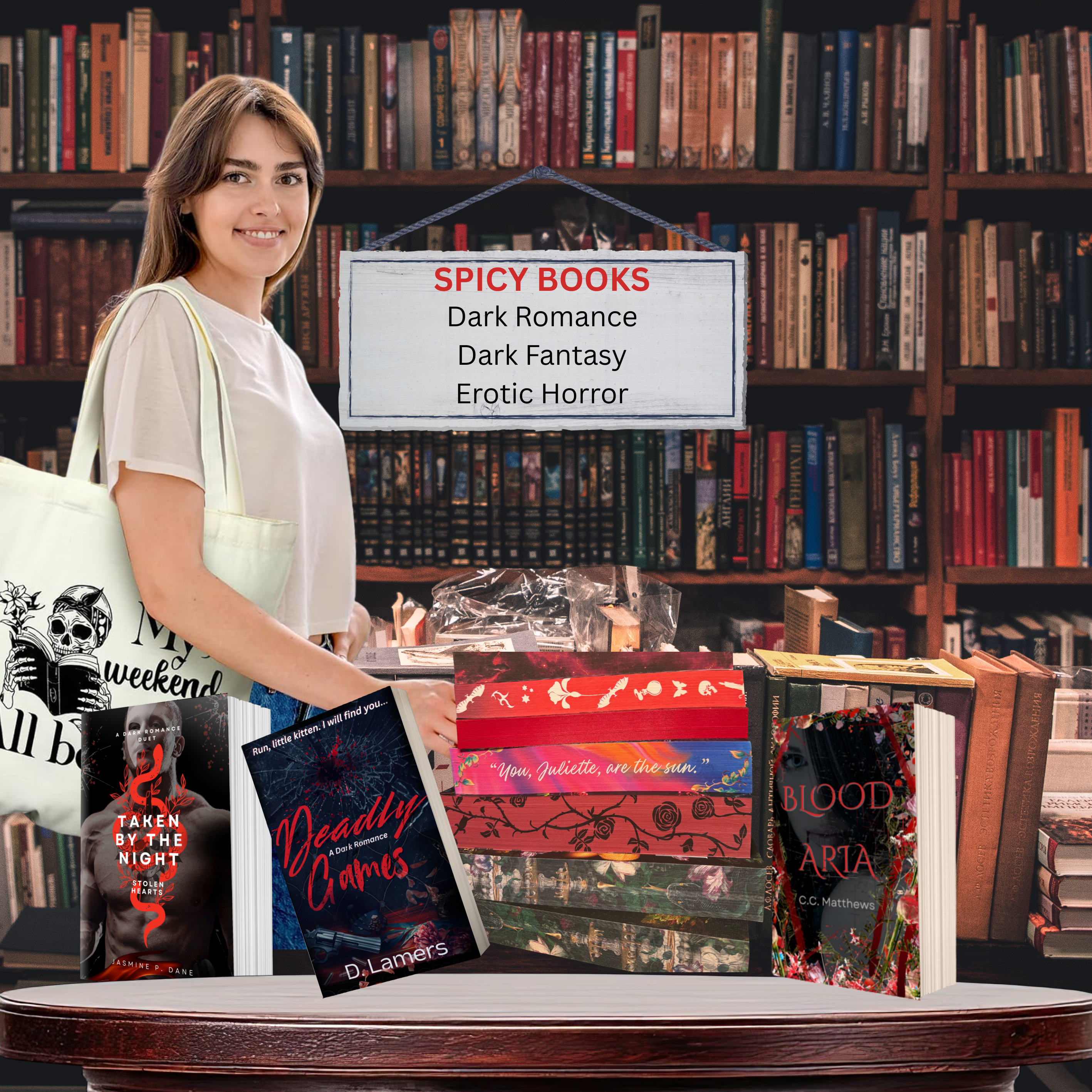 Wholesale Dark Romance Books & Merch