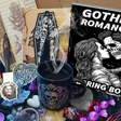 Dark Romance Bookmarks: Skulls (see bulk rate) - Dark Romance Crates