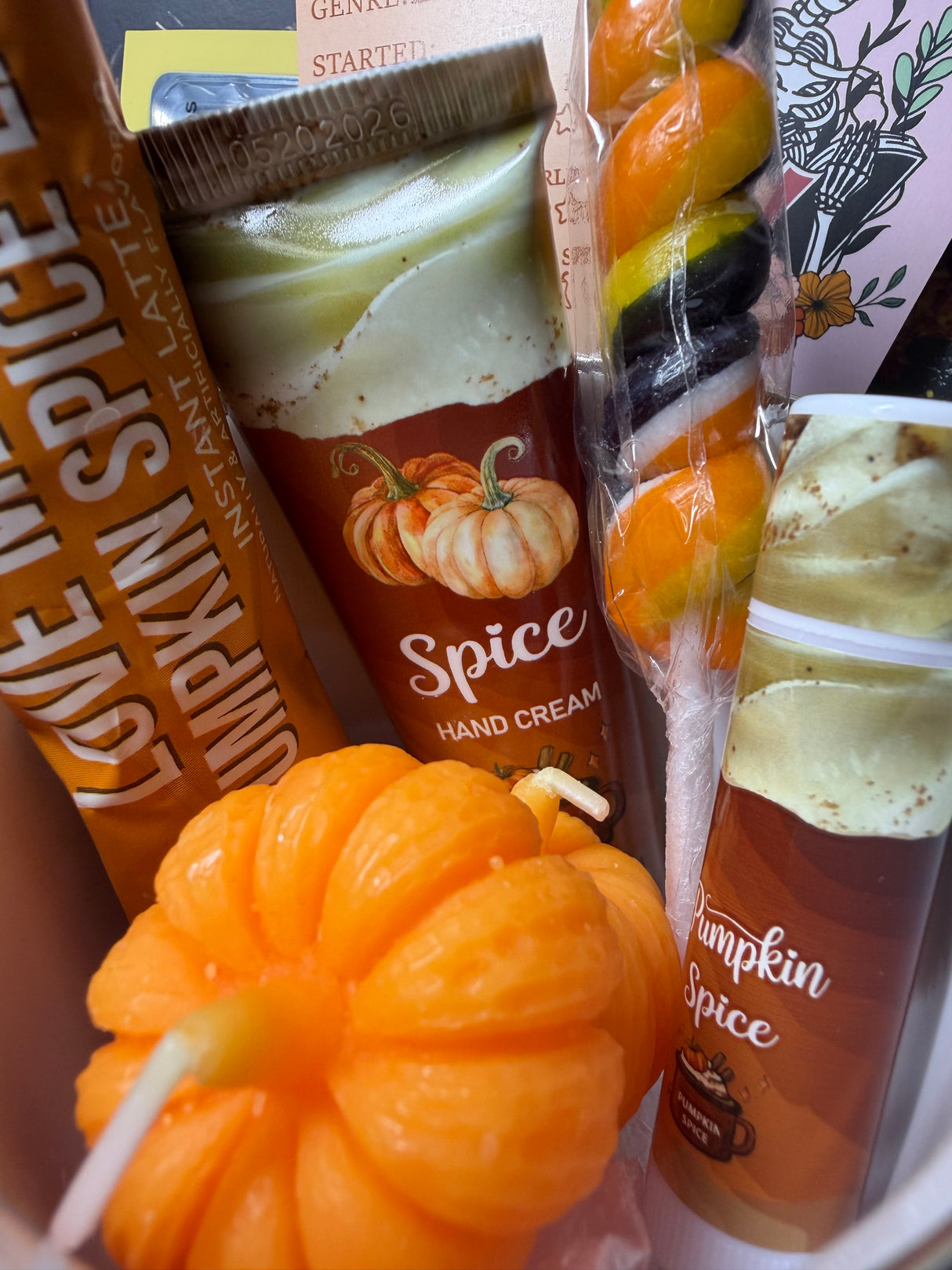 Pumpkin Spice Dark Romance Book Box
