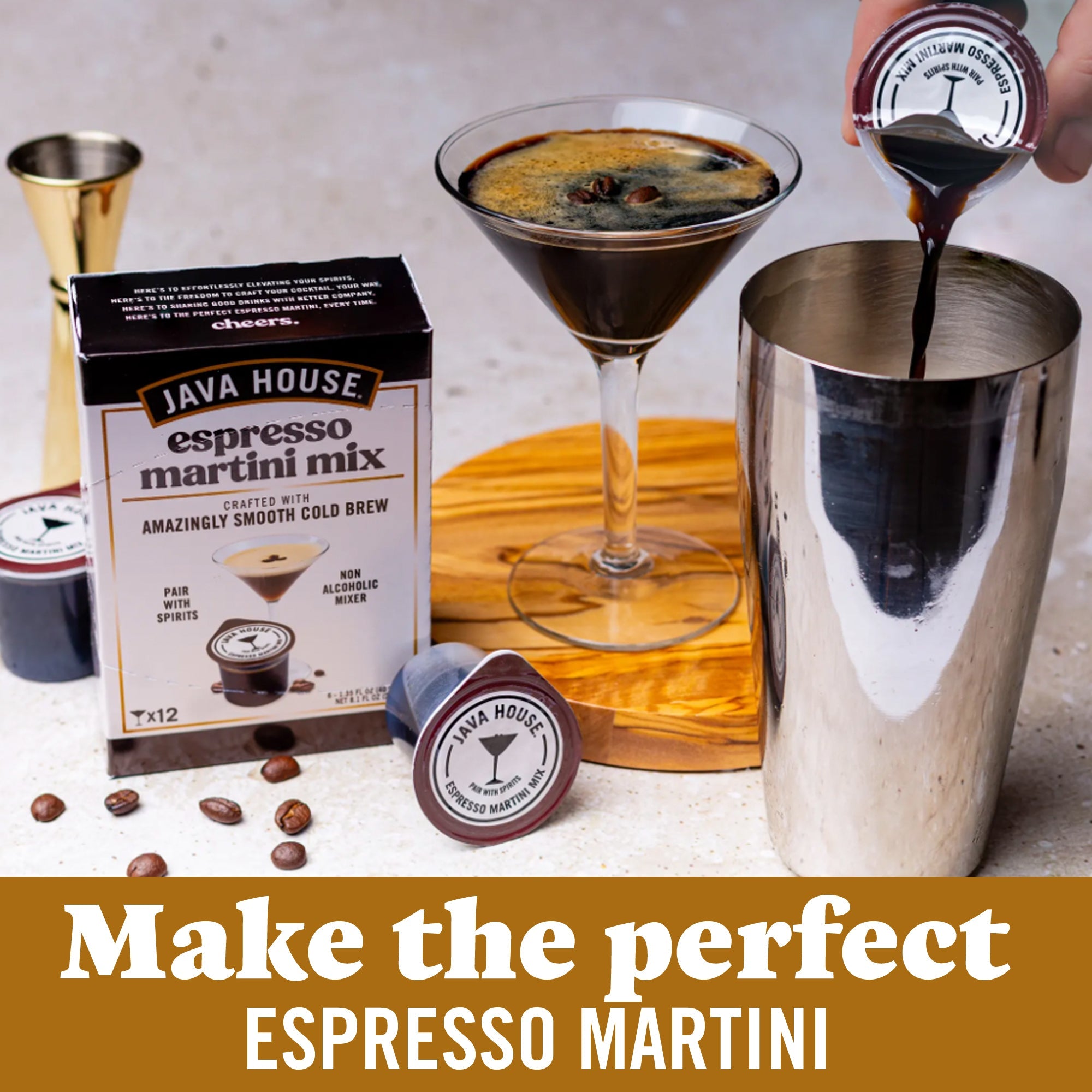 Java House Cold Brew Espresso Martini Mix – Dark Romance Crates