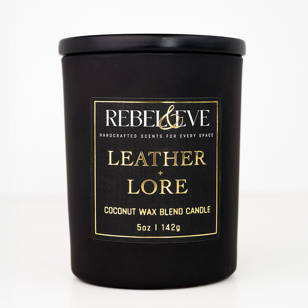 Leather + Lore Candle - Library