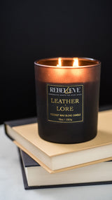 Leather + Lore Candle - Library