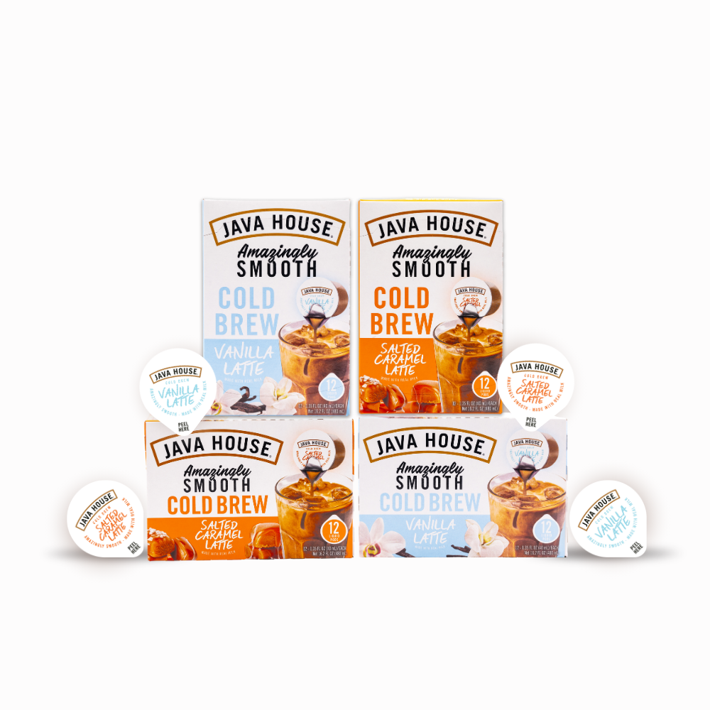 Java House Latte Mix Bundle Variety Pack - 48 Pods – Dark Romance Crates