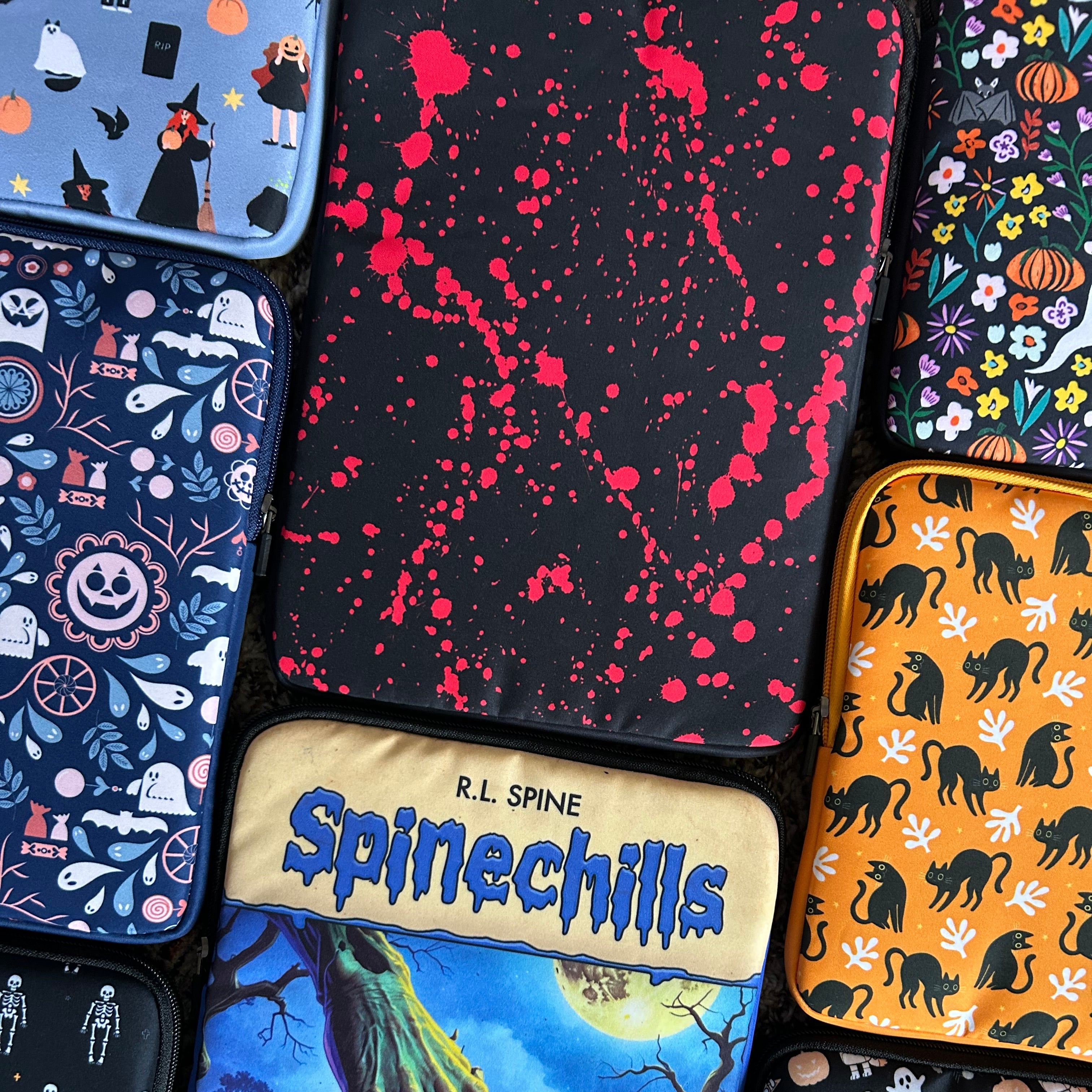 Blood Spatter Book Sleeve