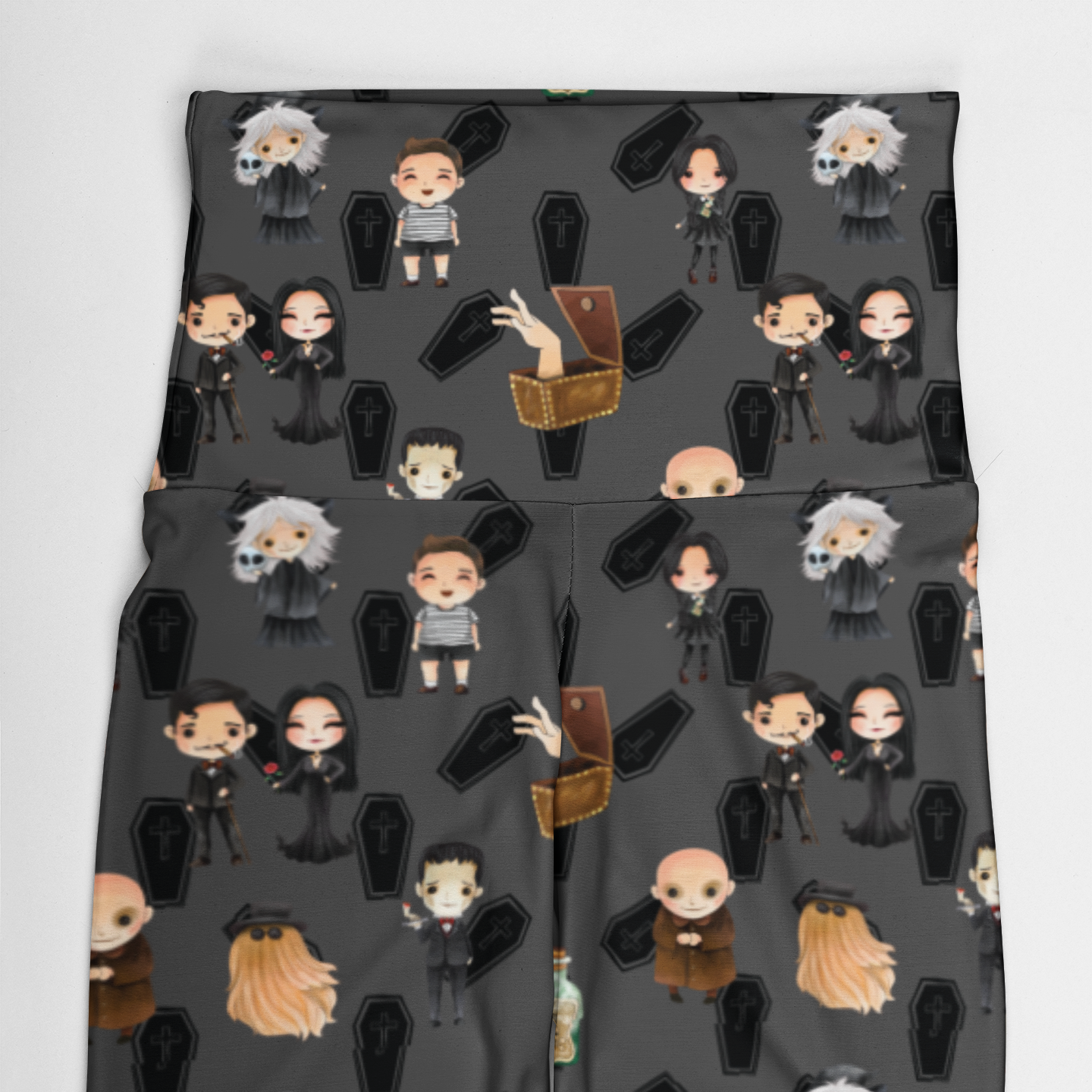 Spooky Family (Exclusive) Pocket Biker Shorts - High-quality Handcrafted Vibrant Bike Shorts