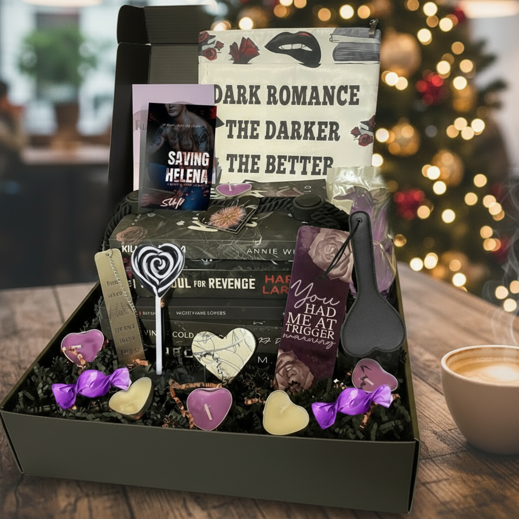 Dark Romance Bookmarks: Leather Corner Hearts (see bulk rate)