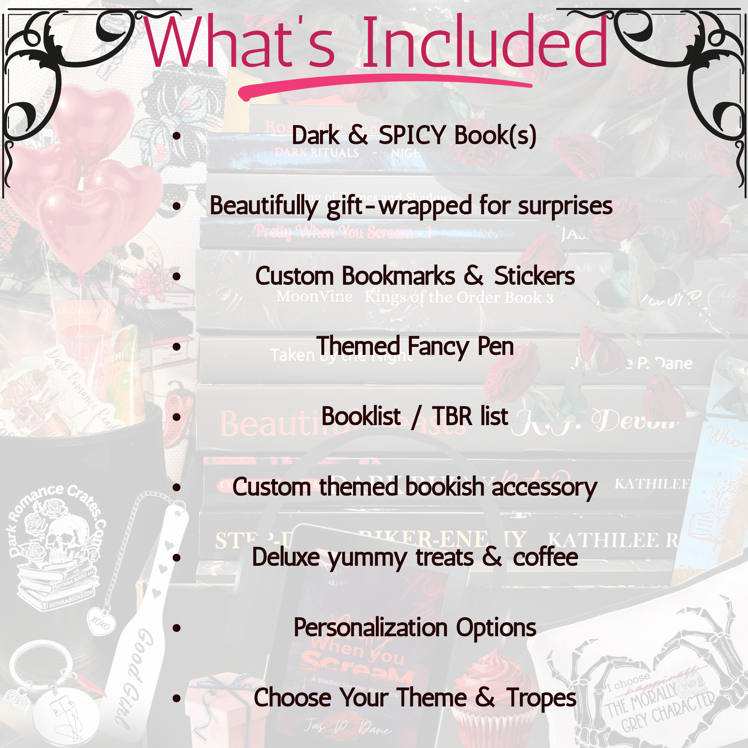 Dark Smut Blind Date Book, Sleeve & Candle Set