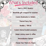 Dark Smut Blind Date Book, Sleeve & Candle Set