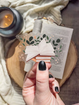 Meaggie Moos - Magical Open Book Bookish Waterproof Vinyl Sticker