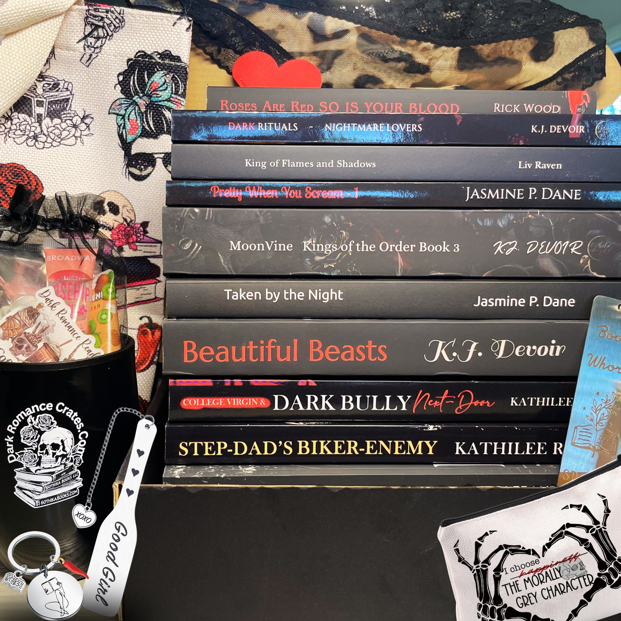 Blind Date w/ a Signed dark romance paperback