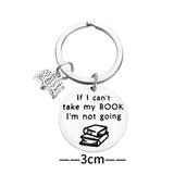 Book Lover Keychain Gift (see bulk rate)