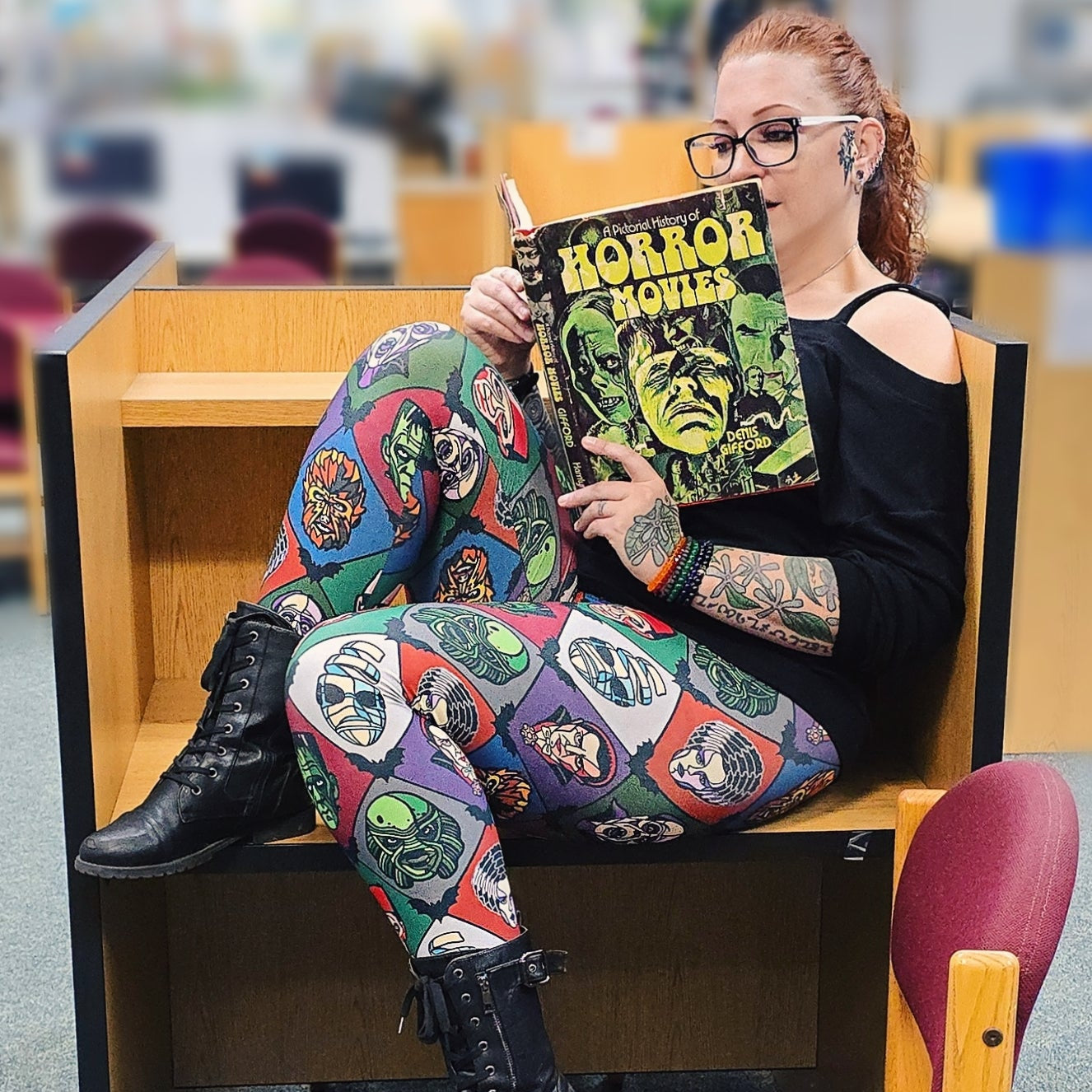 Uni Monsters Semi-Exclusive Leggings - High-quality Handcrafted Vibrant