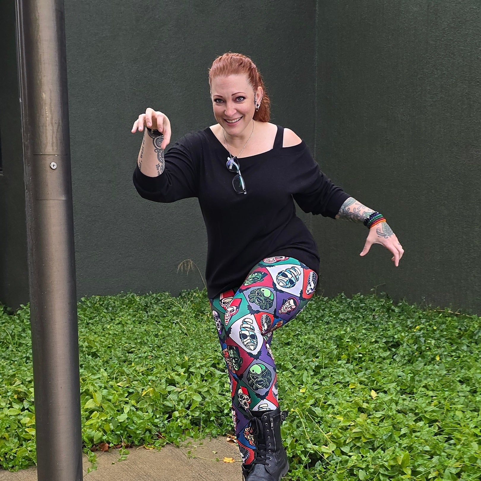 Uni Monsters Semi-Exclusive Leggings - High-quality Handcrafted Vibrant