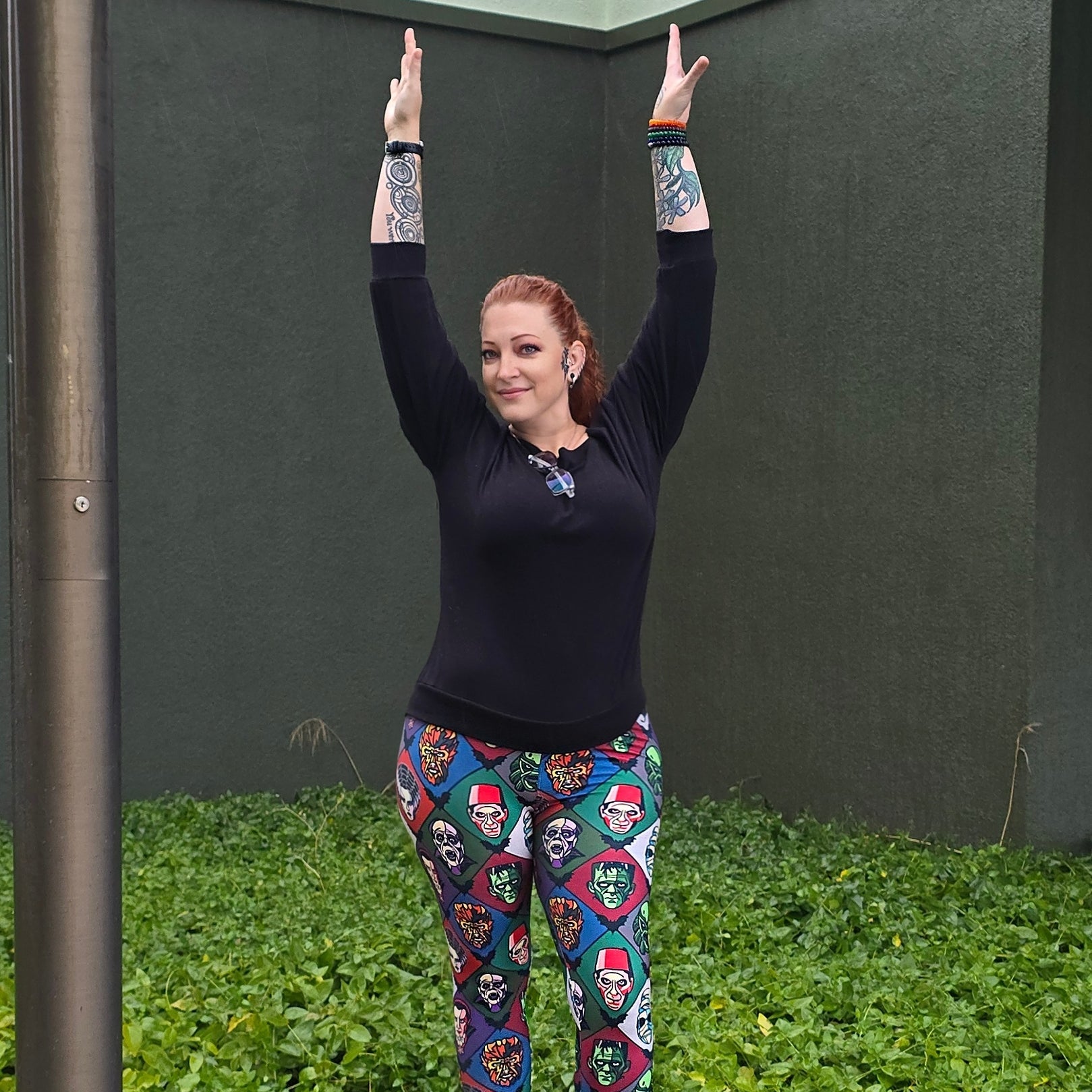 Uni Monsters Semi-Exclusive Leggings - High-quality Handcrafted Vibrant