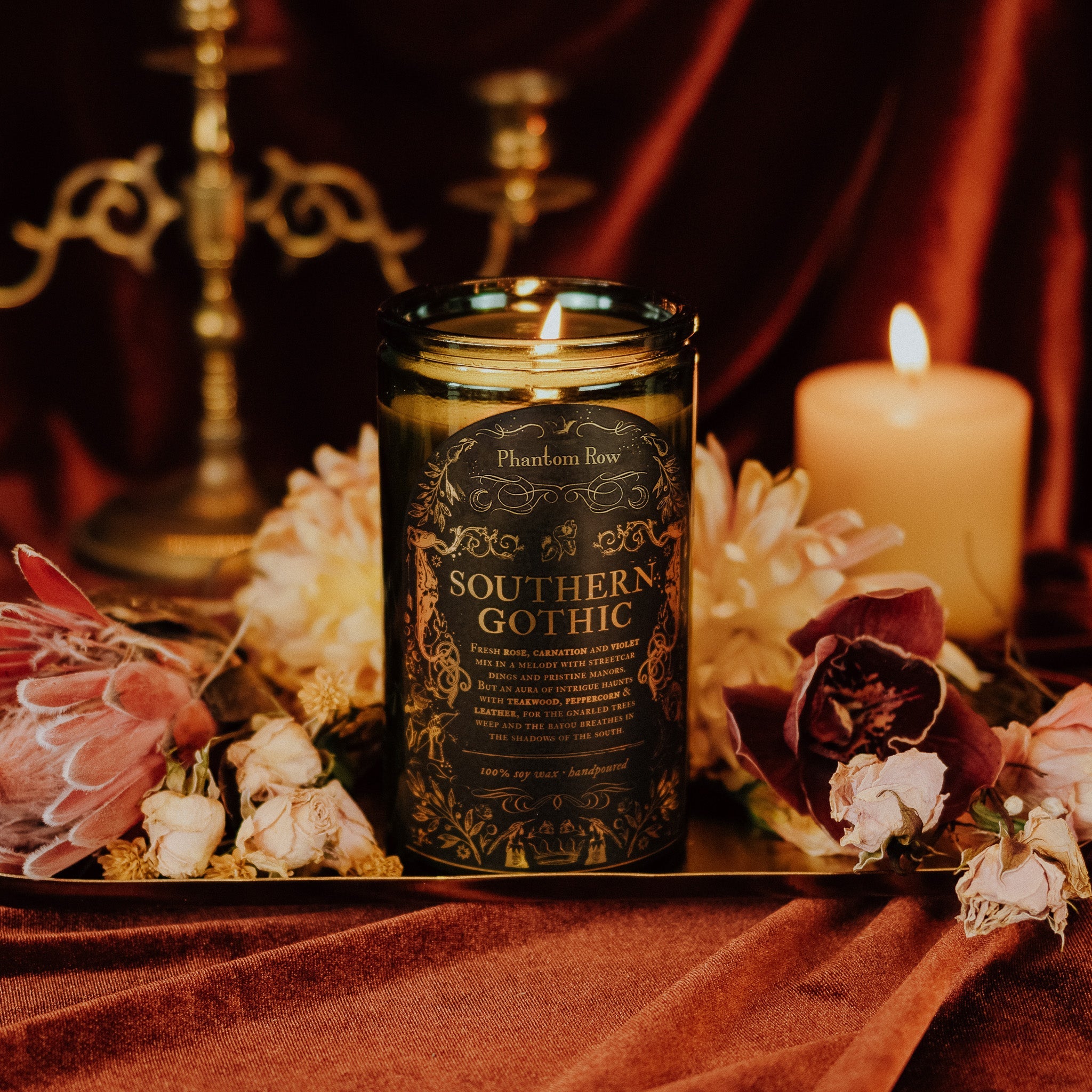 Dark Romance Crates Southern Gothic Candle - Thumbnail 3
