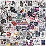 10-50 PCS Smutty Dark Romance Book Stickers for Kindle, Notebook, Bookish Reader Themed Sticker Pack Waterproof, Holographic (see bulk rate)